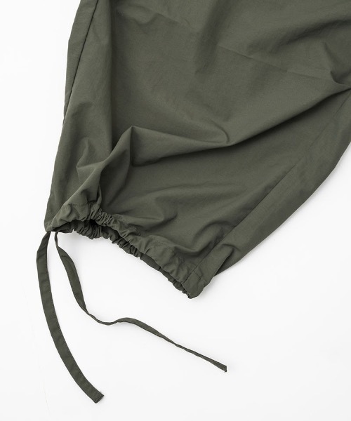 【セール】ELEMENT メンズ SHOD PANTS SNOW CA_05 WR ロングパンツ/エレメントオーバーサイズシルエット裾ドローコード付きナイロンカーゴパンツ（カーゴパンツ）｜ELEMENT（エレメント）