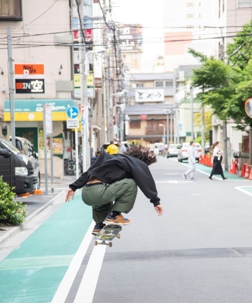 【セール】ELEMENT メンズ SHOD PANTS SNOW CA_05 WR ロングパンツ/エレメントオーバーサイズシルエット裾ドローコード付きナイロンカーゴパンツ（カーゴパンツ）｜ELEMENT（エレメント）