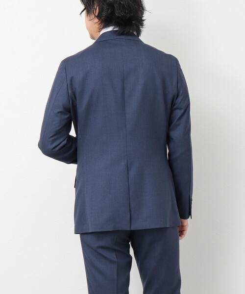 NOLLEY'S goodman(ノーリーズグッドマン)の「《上下2点セット》トロピカルウール セットアップスーツ(セットアップ・メンズ・ネイビー/ブルー・S/M/L/XL)」の5枚目の写真