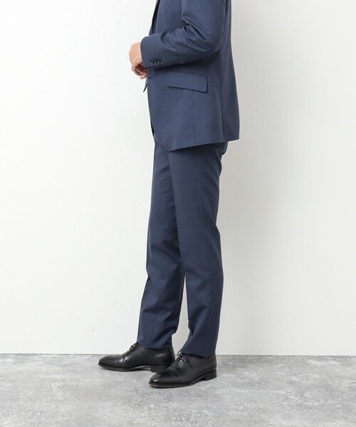 NOLLEY'S goodman(ノーリーズグッドマン)の「《上下2点セット》トロピカルウール セットアップスーツ(セットアップ・メンズ・ネイビー/ブルー・S/M/L/XL)」の16枚目の写真