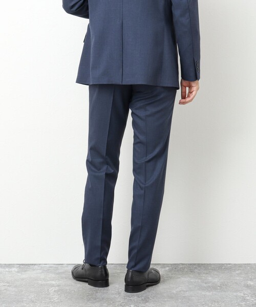 NOLLEY'S goodman(ノーリーズグッドマン)の「《上下2点セット》トロピカルウール セットアップスーツ(セットアップ・メンズ・ネイビー/ブルー・S/M/L/XL)」の17枚目の写真