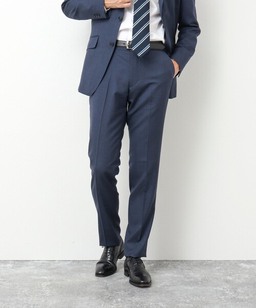 NOLLEY'S goodman(ノーリーズグッドマン)の「《上下2点セット》トロピカルウール セットアップスーツ(セットアップ・メンズ・ネイビー/ブルー・S/M/L/XL)」の21枚目の写真