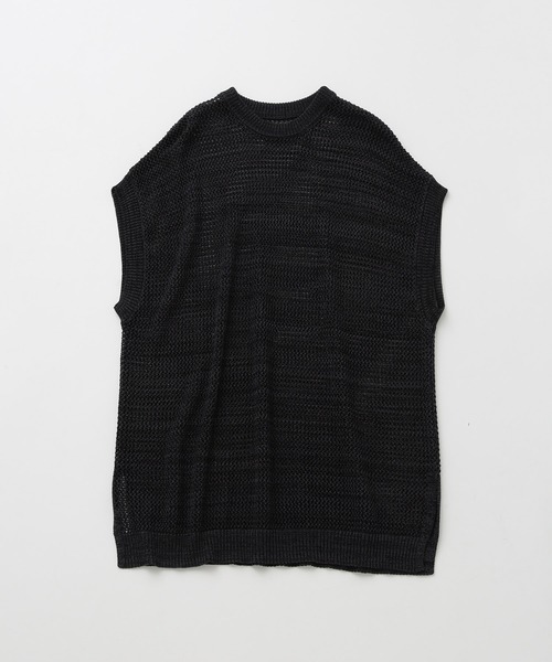 JUNRED（ジュンレッド）の「ヘザーメッシュルーズベスト（ベスト・メンズ・チャコールグレー/グリーン/キャメル・S/M/L）」の21枚目の写真