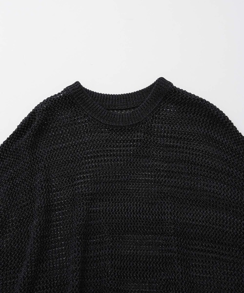 JUNRED（ジュンレッド）の「ヘザーメッシュルーズベスト（ベスト・メンズ・チャコールグレー/グリーン/キャメル・S/M/L）」の14枚目の写真