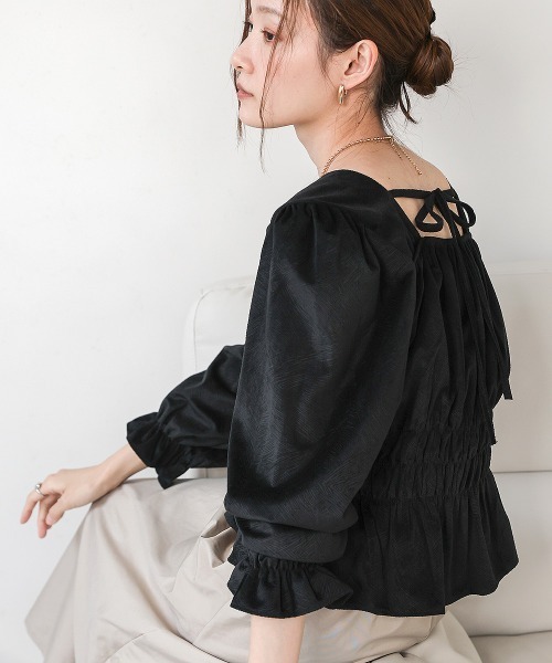 セール】ギャザートップス（シャツ/ブラウス）｜Bab（バブ）の