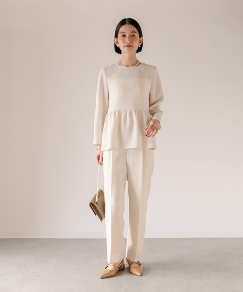 RIVE DROITE（リヴドロワ）の「フラットヒールストラップシューズ（パンプス・レディース・ベージュ/ブラック・S/L/M）」の6枚目の写真