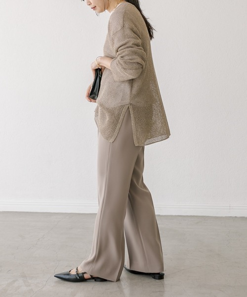 RIVE DROITE（リヴドロワ）の「フラットヒールストラップシューズ（パンプス・レディース・ベージュ/ブラック・S/L/M）」の15枚目の写真