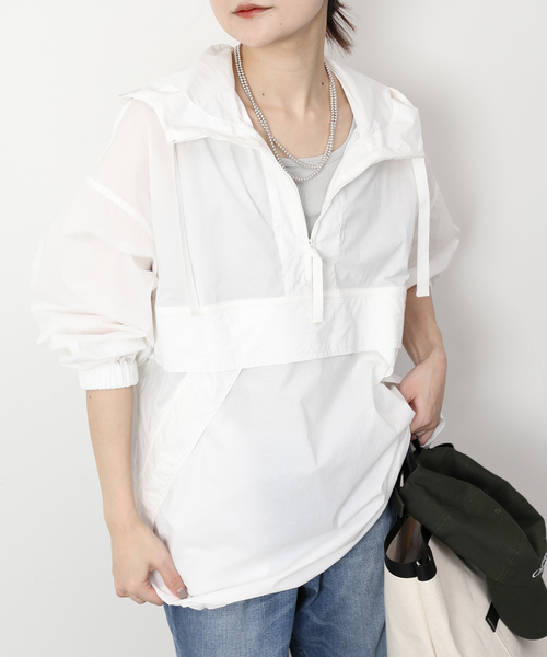 SLOBE IENA（スローブイエナ）の「アノラックパーカー（その他アウター・レディース・ホワイト/ベージュ・FREE）」の12枚目の写真