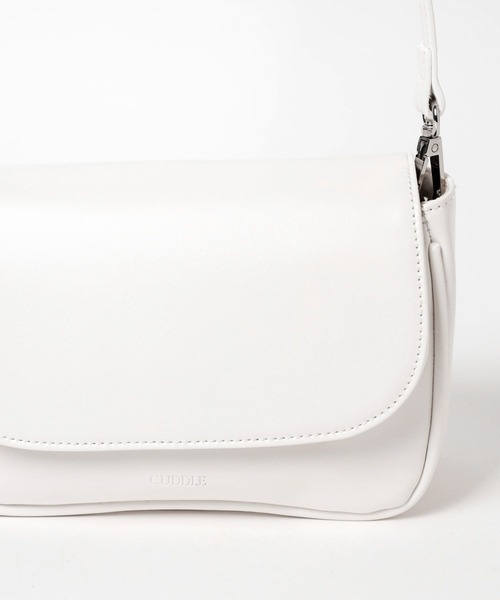 Heather(ヘザー)の「スクエアショルダーBAG 109476(ショルダーバッグ・レディース・ブラック/アイボリー・ONE SIZE)」の10枚目の写真