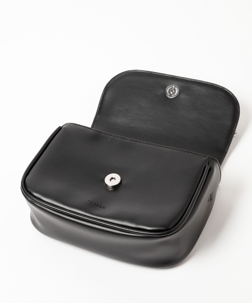 Heather(ヘザー)の「スクエアショルダーBAG 109476(ショルダーバッグ・レディース・ブラック/アイボリー・ONE SIZE)」の19枚目の写真