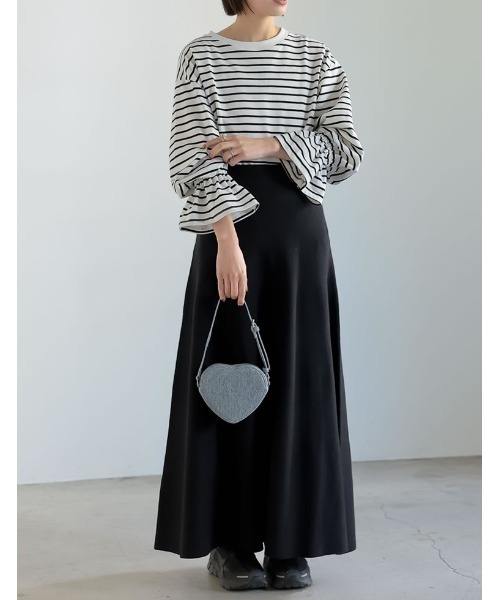 Re:EDIT（リエディ）の「デニムライクハートショルダーバッグ（ショルダーバッグ・レディース・ブルー/ライトブルー・FREE）」の13枚目の写真