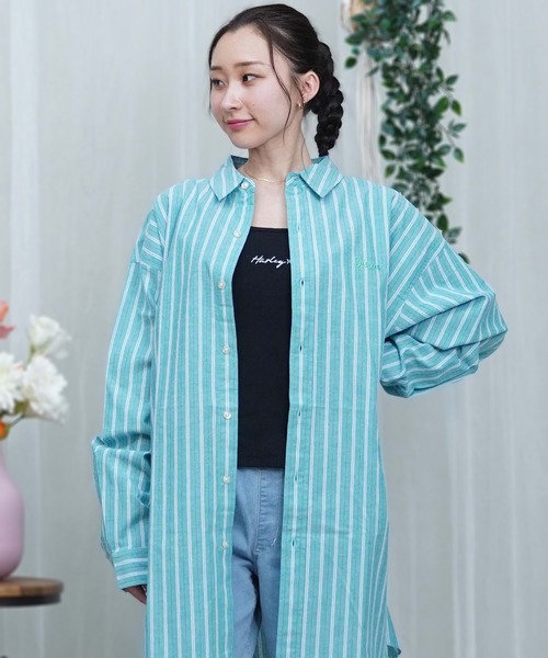 DISCUS ATHLETIC/ディスカスアスレチック ビッグシルエットシャツ 4187-0970（シャツ/ブラウス）｜DISCUS ATHLETIC（ディスカス アスレチック）