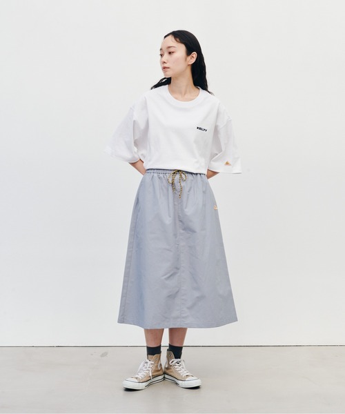 KELTY（ケルティ）の「Trail Bottom Shell/スカート（撥水）（スカート・レディース・ベージュ/セージグリーン/ブラック/ライトブルー・L/M）」の16枚目の写真