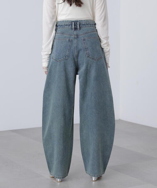 限定値下げ☆mame☆デニムパンツ☆新品未使用 34サイズ/低身長向けも展開』タックデニム（デニムパンツ）｜URBAN