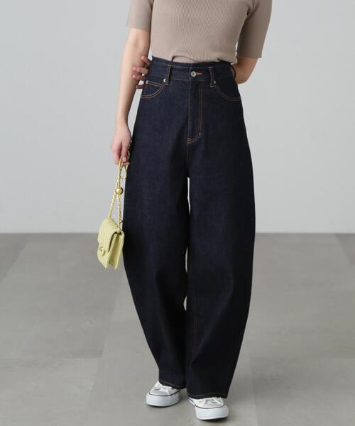 FREE'S MART(フリーズマート)の「◇【3サイズ展開XS-M】デニムエッグパンツ【低身長サイズ有】(デニムパンツ・レディース・ライトインディゴブルー/ワンウォッシュ/ブルー系その他5・X-SMALL/SMALL/MEDIUM)」の22枚目の写真