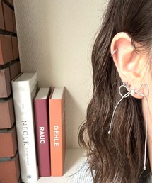 リボンワイヤーピアス