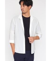 HIGH STREET∴リフラクスショートウイング7分袖シャツ