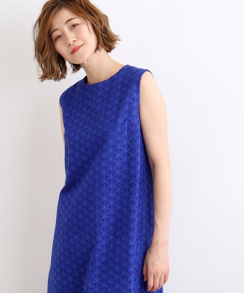 ★22WINTER新作★GROVE★COLES ONE-PIECE 2WAYクラシカルジャンパードレス（マキシ・ロングワンピース