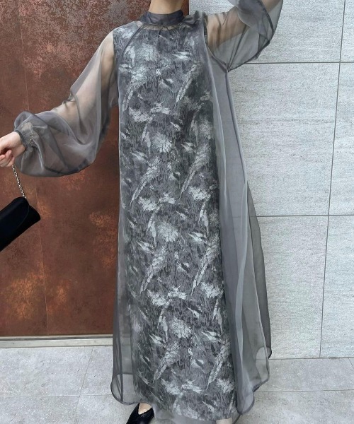 ウィルフリーチャコールワンピース 新品、未使用 タグ付き