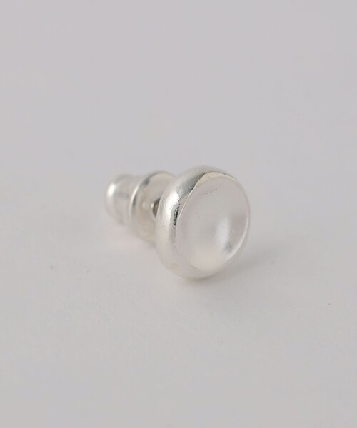 BEAUTY&YOUTH UNITED ARROWS（ビューティーアンドユースユナイテッドアローズ）の「モダン サークル ピアス SILVER925/片耳用（ピアス（片耳用）・メンズ・その他1・FREE）」の3枚目の写真