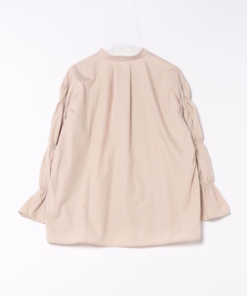 antic rag（アンティックラグ）の「ギャザースリーブブラウス（シャツ/ブラウス・レディース・ベージュ/ブラック・FREE）」の6枚目の写真