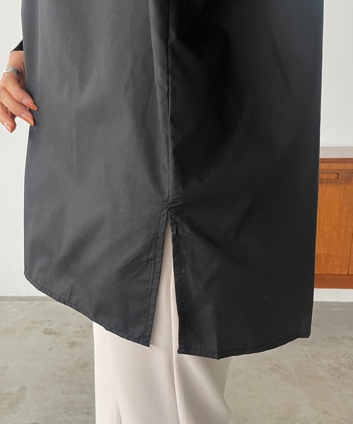 antic rag（アンティックラグ）の「ギャザースリーブブラウス（シャツ/ブラウス・レディース・ベージュ/ブラック・FREE）」の11枚目の写真