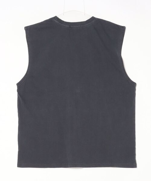 ８(eight)（エイト）の「ピグメント加工ロックノースリーブ（タンクトップ・メンズ・ブラック系その他/ブラック系その他3/ブラック系その他2・MEDIUM/LARGE）」の4枚目の写真