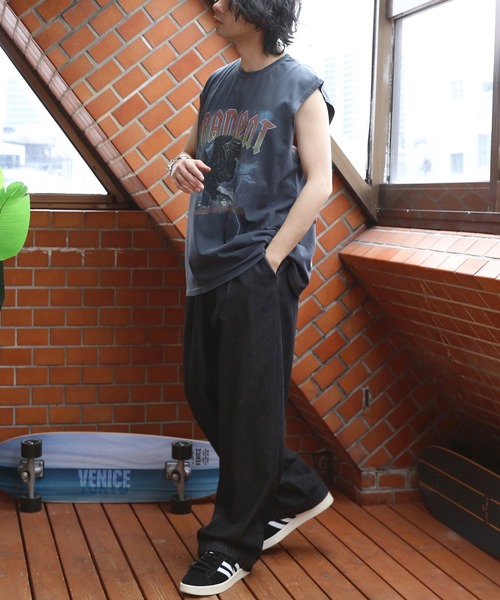 ８(eight)（エイト）の「ピグメント加工ロックノースリーブ（タンクトップ・メンズ・ブラック系その他/ブラック系その他3/ブラック系その他2・MEDIUM/LARGE）」の10枚目の写真