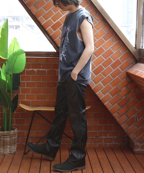 ８(eight)（エイト）の「ピグメント加工ロックノースリーブ（タンクトップ・メンズ・ブラック系その他/ブラック系その他3/ブラック系その他2・MEDIUM/LARGE）」の18枚目の写真