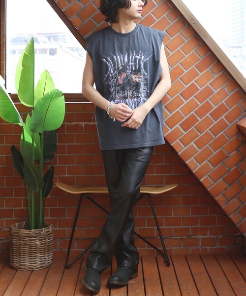 ８(eight)（エイト）の「ピグメント加工ロックノースリーブ（タンクトップ・メンズ・ブラック系その他/ブラック系その他3/ブラック系その他2・MEDIUM/LARGE）」の20枚目の写真