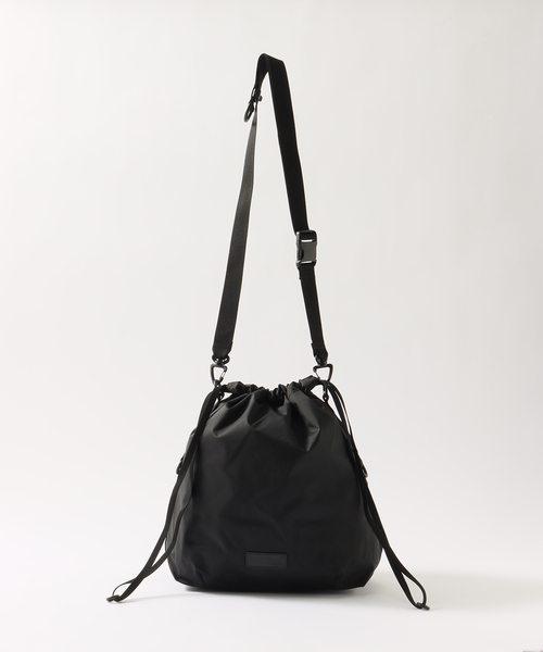 BAICYCLON by Bagjack（バイシクロン バイ バグジャック）の「【BAICYCLON by bagjack / バイシクロン バイ バッグジャック】 DRAWSTRING BAG（ショルダーバッグ・メンズ・ブラック・FREE）」の2枚目の写真
