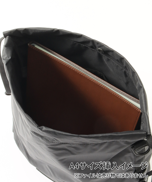 BAICYCLON by Bagjack（バイシクロン バイ バグジャック）の「【BAICYCLON by bagjack / バイシクロン バイ バッグジャック】 DRAWSTRING BAG（ショルダーバッグ・メンズ・ブラック・FREE）」の17枚目の写真
