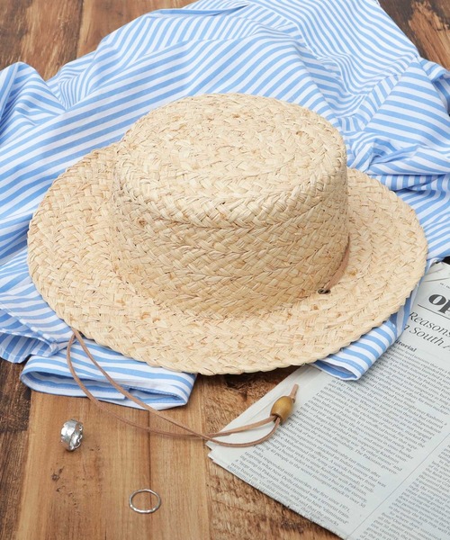 R&D.M.Co- ラフィアハット r&d.m.co オールドマンズテーラー 麦わら帽子 ラフィア ハット