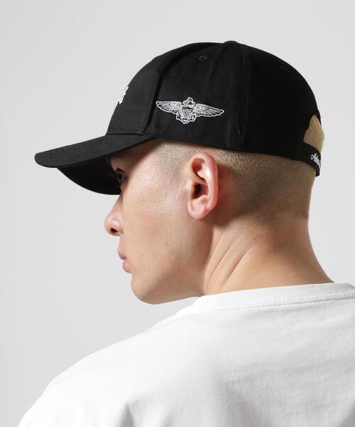 AVIREX（アヴィレックス）の「BLUE ANGELS CAP / ブルーエンジェルス キャップ / AVIREX / アヴィレックス（キャップ・メンズ・ブラック/ネイビー・FREE）」の4枚目の写真