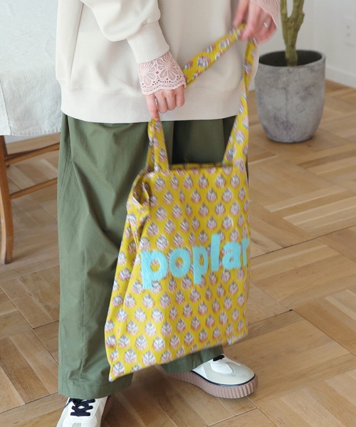 Crisp（クリスプ）の「パイルロゴトートバッグ（トートバッグ・レディース・グリーン/ピンク/イエロー・FREE）」の12枚目の写真