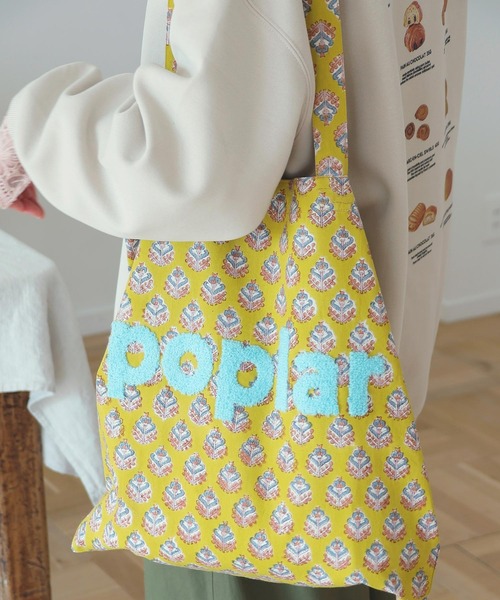 Crisp（クリスプ）の「パイルロゴトートバッグ（トートバッグ・レディース・グリーン/ピンク/イエロー・FREE）」の11枚目の写真