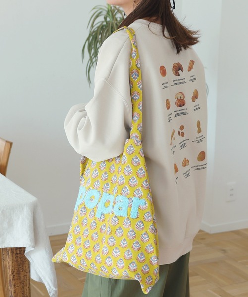 Crisp（クリスプ）の「パイルロゴトートバッグ（トートバッグ・レディース・グリーン/ピンク/イエロー・FREE）」の10枚目の写真