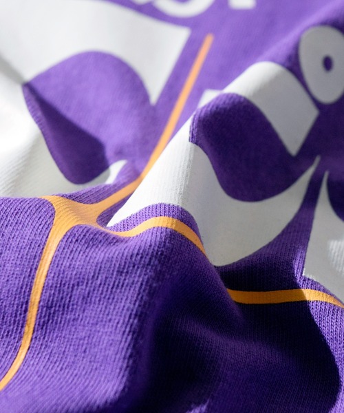 ALDIES（アールディーズ）の「Episode Big T / エピソードビッグ（Tシャツ/カットソー・メンズ・パープル/ブラック/ホワイト・FREE）」の12枚目の写真