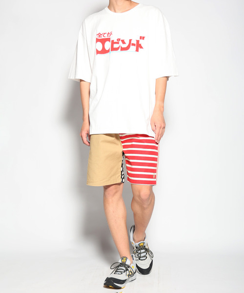 ALDIES（アールディーズ）の「Episode Big T / エピソードビッグ（Tシャツ/カットソー・メンズ・パープル/ブラック/ホワイト・FREE）」の11枚目の写真