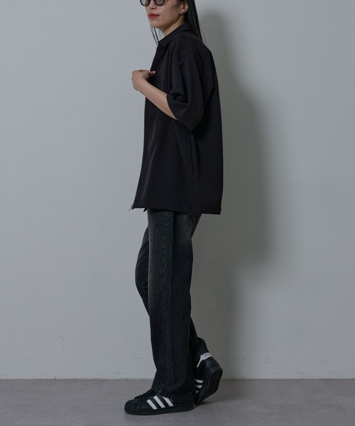 COLONY 2139(コロニートゥーワンスリーナイン)の「ブラストストレートデニム(デニムパンツ・メンズ・ブラック/サックスブルー/インディゴブルー・MEDIUM/LARGE/X-LARGE)」の21枚目の写真