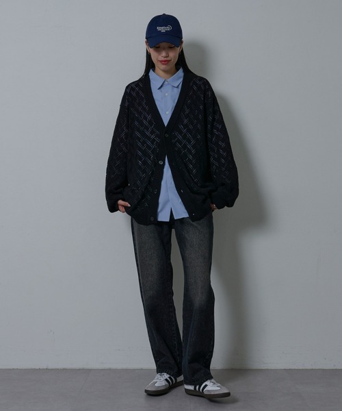 COLONY 2139(コロニートゥーワンスリーナイン)の「ブラストストレートデニム(デニムパンツ・メンズ・ブラック/サックスブルー/インディゴブルー・MEDIUM/LARGE/X-LARGE)」の13枚目の写真