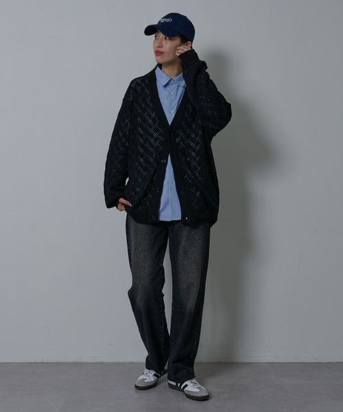 COLONY 2139(コロニートゥーワンスリーナイン)の「ブラストストレートデニム(デニムパンツ・メンズ・ブラック/サックスブルー/インディゴブルー・MEDIUM/LARGE/X-LARGE)」の14枚目の写真