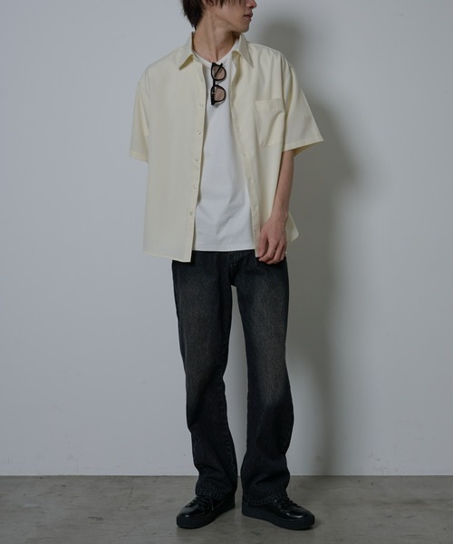 COLONY 2139(コロニートゥーワンスリーナイン)の「ブラストストレートデニム(デニムパンツ・メンズ・ブラック/サックスブルー/インディゴブルー・MEDIUM/LARGE/X-LARGE)」の17枚目の写真