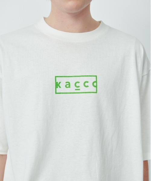 KACCO(カッコ)の「《ユニセックスアイテム》KACCO ORIGINAL PRINT T-SHIRTS / オリジナルプリントTシャツ A(Tシャツ/カットソー・メンズ・ホワイト・LARGE/MEDIUM/SMALL)」の12枚目の写真