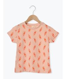 Samansa Mos2 Lagom（サマンサモスモスラーゴム）の「アイスキャンディ総柄Tシャツ（Tシャツ/カットソー・キッズ）」