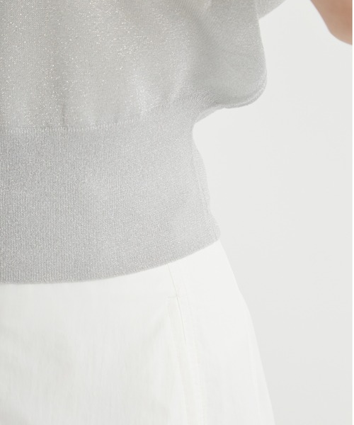 emmi（エミ）の「ラメシアーベスト（ニット/セーター）」 - WEAR