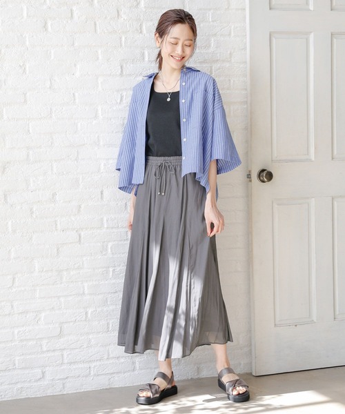 GLOBAL WORK（グローバルワーク）の「エアかる厚底ゴムベルト/115398（サンダル・レディース・ブラウン系8/ホワイト×シルバー/ゴールド/ブラック・MEDIUM/LARGE）」の9枚目の写真