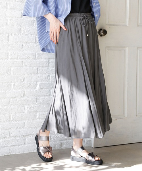 GLOBAL WORK（グローバルワーク）の「エアかる厚底ゴムベルト/115398（サンダル・レディース・ブラウン系8/ホワイト×シルバー/ゴールド/ブラック・MEDIUM/LARGE）」の8枚目の写真