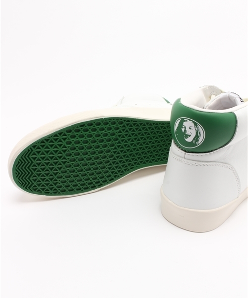 HYSTERIC GLAMOUR(ヒステリックグラマー)の「MAKE ME SMILE ハイカットスニーカー(スニーカー・メンズ・ホワイト/レッド/グリーン/ネイビー/ブラック・25.5cm/26.5cm/27.5cm)」の9枚目の写真