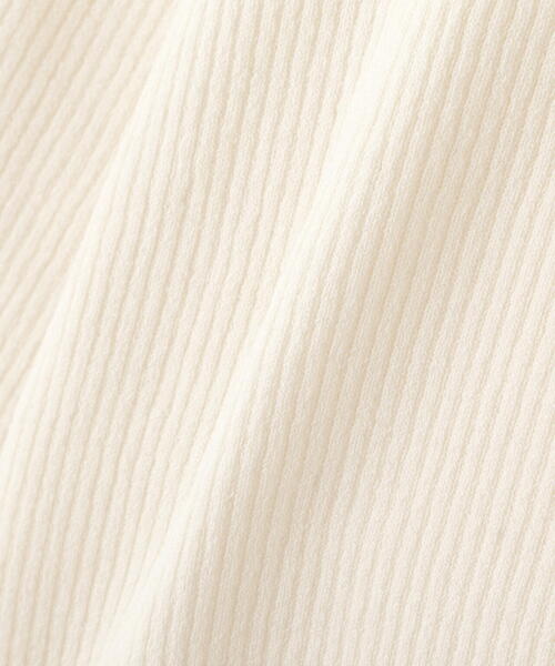 JILL by JILL STUART(ジルバイジルスチュアート)の「◇UV加工ロゴ刺しゅうニットカーディガン(カーディガン/ボレロ・レディース・ホワイト系その他/ブラウン/レッド/ネイビー・FREE)」の11枚目の写真
